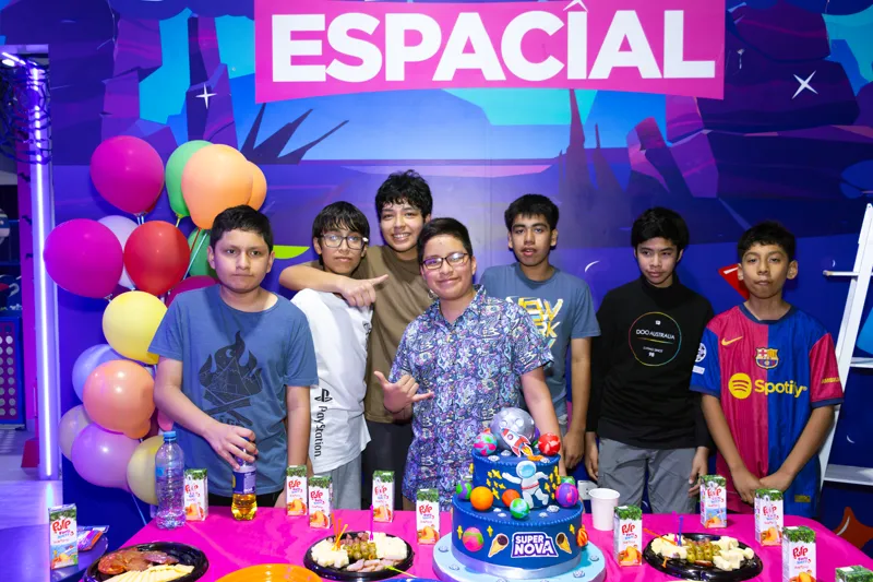 Cobertura de cumpleaños infantil